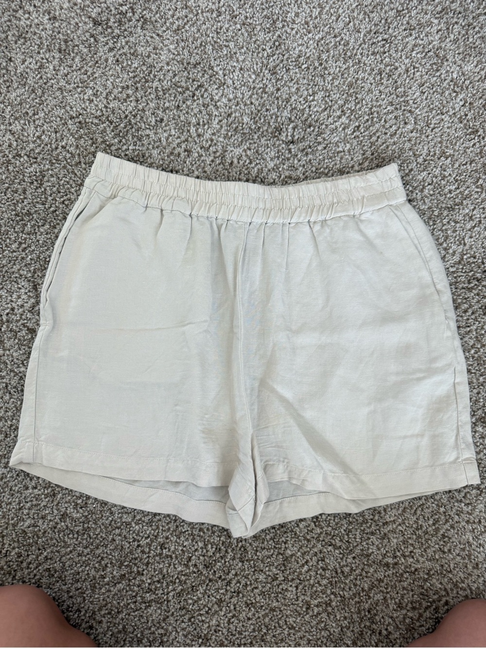 Linen shorts